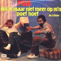 single_alsikmaarpoefhoef Single Pisa – Als ik Maar Niet Meer op mijn Poef Hoef